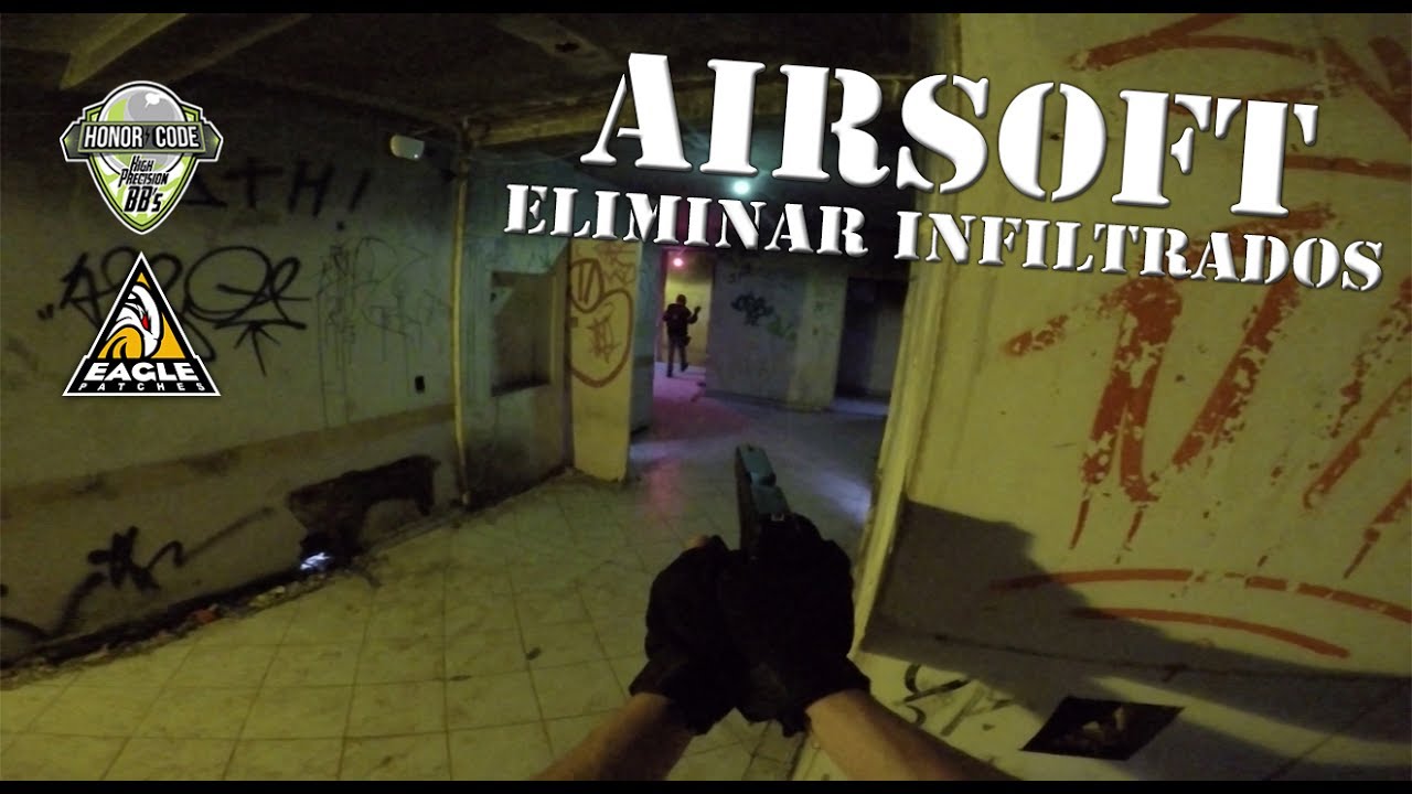 ALEMÃO AIRSOFT - ELIMINAR OS INFILTRADOS - HOSPITAL DO MEDO 17/06/2017 ...