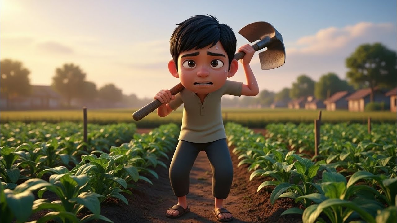 Raj – Gareeb Parivar Ka Zimmedaar Beta 🌟 | Kids Moral Story in Hindi | Inspirational Cartoon Story