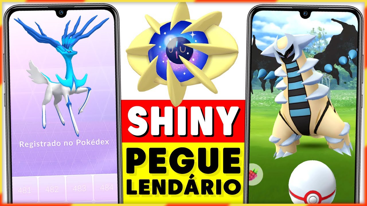 EVENTO GIRATINA SHINY - Como PEGAR POKEMON LENDARIO no Pokemon Go 