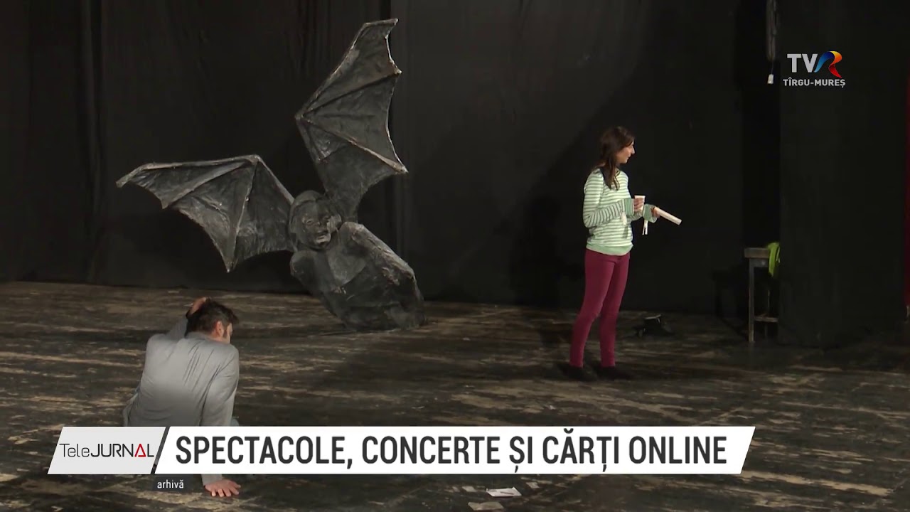 Spectacole, concerte și cărți online