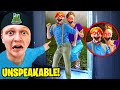 Unspeakable Caught BLIPPI &amp; MEEKAH.EXE in HIS HOUSE! (UnspeakablePlays)