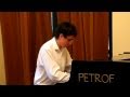 Milan Dvořák - Etude 9 and 6 (piano performance)