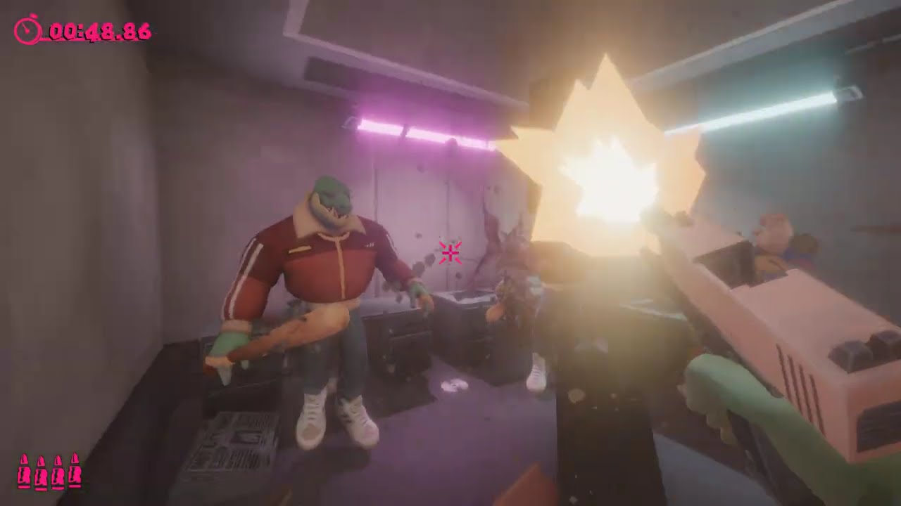 Anger Foot - Crime Tower "Rampage" and "Timestoppers" Challenges