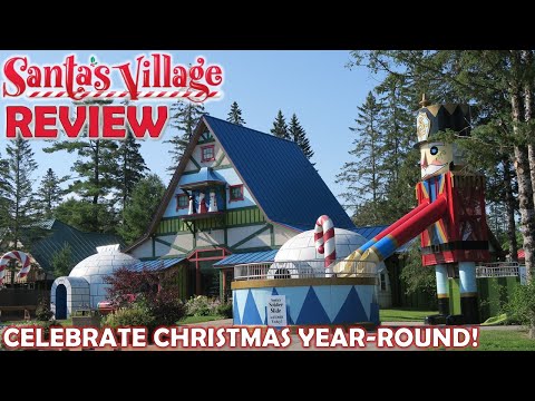 Video: Santa's Village Theme Park en New Hampshire