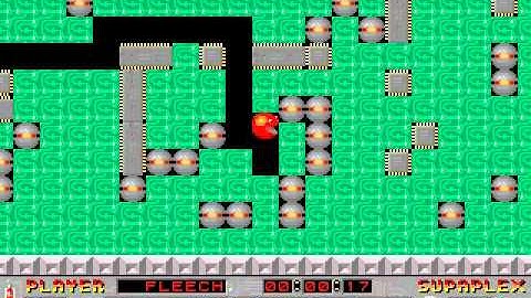 Supaplex: Original Levels: Level 41: Time-Runner