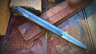 Forging My First Round Punch