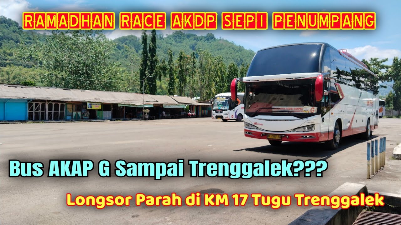 JALUR KE PONOROGO LUMPUH❗AKAP Di Shuttle Lewat Tulungagung❗Harapan Jaya , Rosalia Indah tidak ada❓