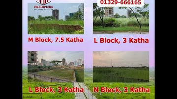 Prime location Plots Alert: Hot Plot Deals in L, M, N Block of Bashundhara R/A"  Call-01329-666162