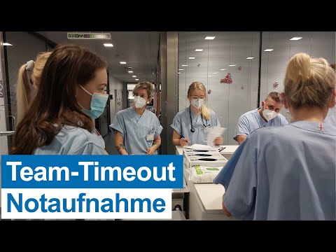 Für optimale Abläufe rund um die Uhr: Team-Timeout in der UKM Notaufnahme