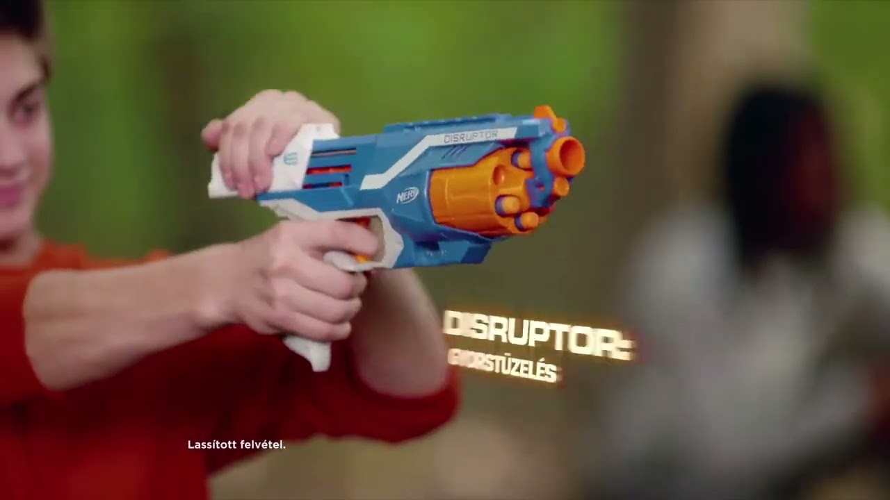 Nerf N-Strike Elite Nerf Cam ECS-12 kamerával szerelt automata szivacslövő  fegyver - Hasbro vásárlás a Játékshopban