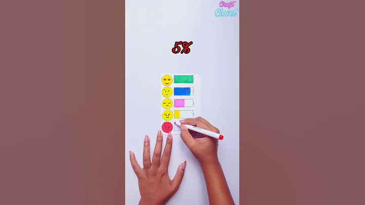 What emoji is your battery percentage now ?🥰 #shorts #viral #mood #satisfyingvideo #art #drawing