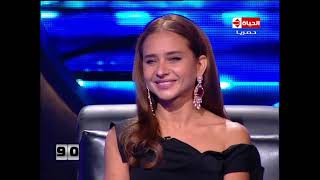 سؤال الفنانة نيللي كريم ترد على قبلتها الساخنة مع هاني سلامة