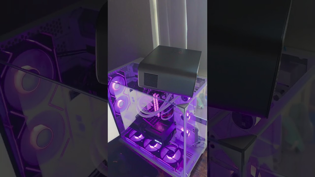 розпаковка проэктор YABER Pro V9 Projector 