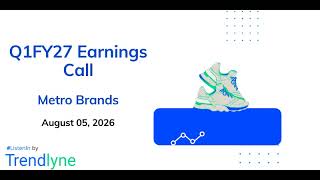 Metro Brands Earnings Call for Q1FY27