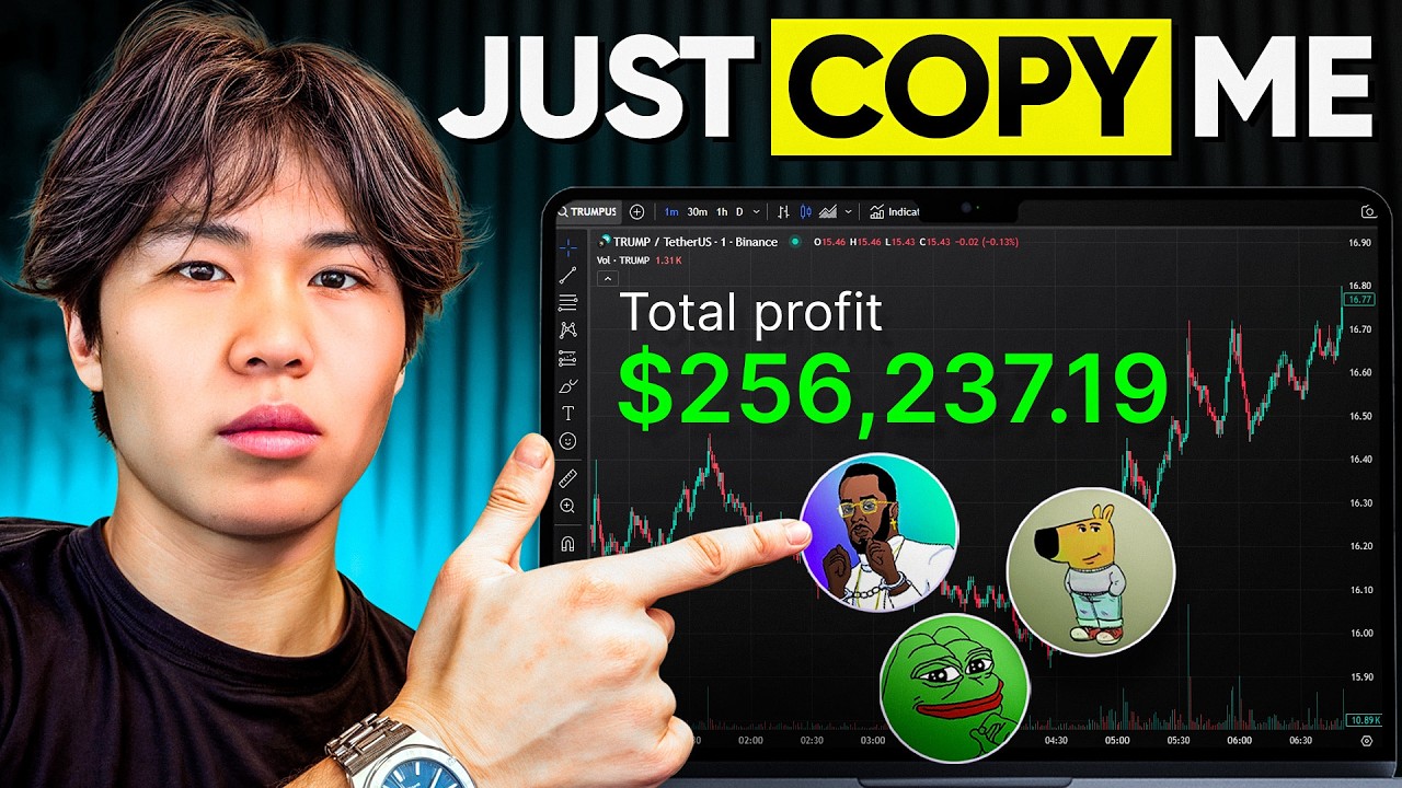 This Simple 1 Minute Memecoin Trading Strategy Works Everyday (Proven Results)