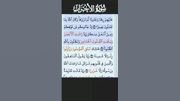 تلاوة خاشعة سورة الأحزاب من الآية 9--10