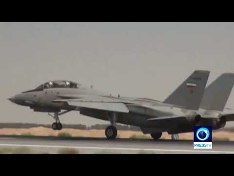 تمرینات نظامی و مانور جنگنده های نیروی هوایی ایران