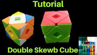 Double Skewb Tutorial | How to Solve Double Skewb Cube |  Double skewb Meilong