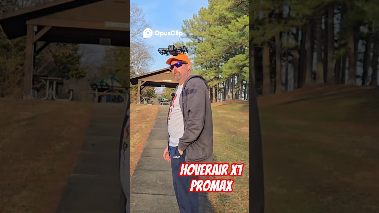 Удивительный дрон HoverAir следует за вами и снимает вас в разрешении 8K!!