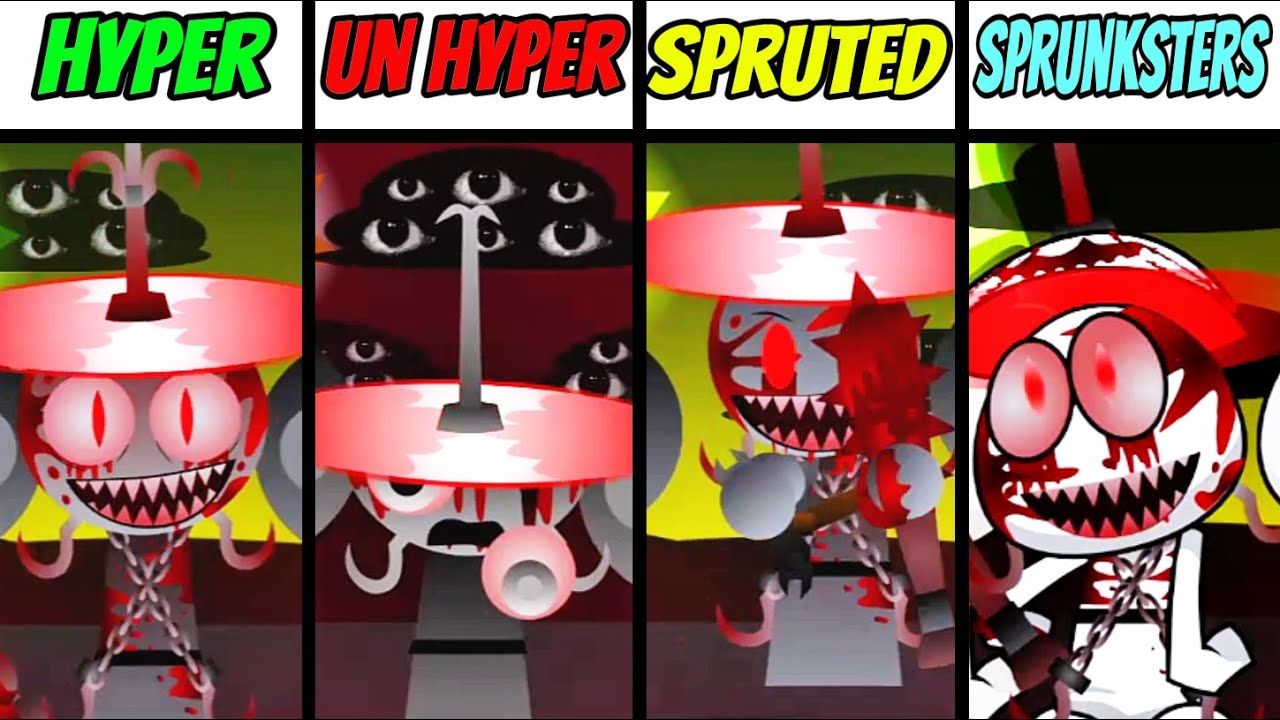 Incredibox Sprunki Hyper Shifted – Un Hyper Shifted P#3 Vs Spruted P#3 Vs Sprunksters P#3