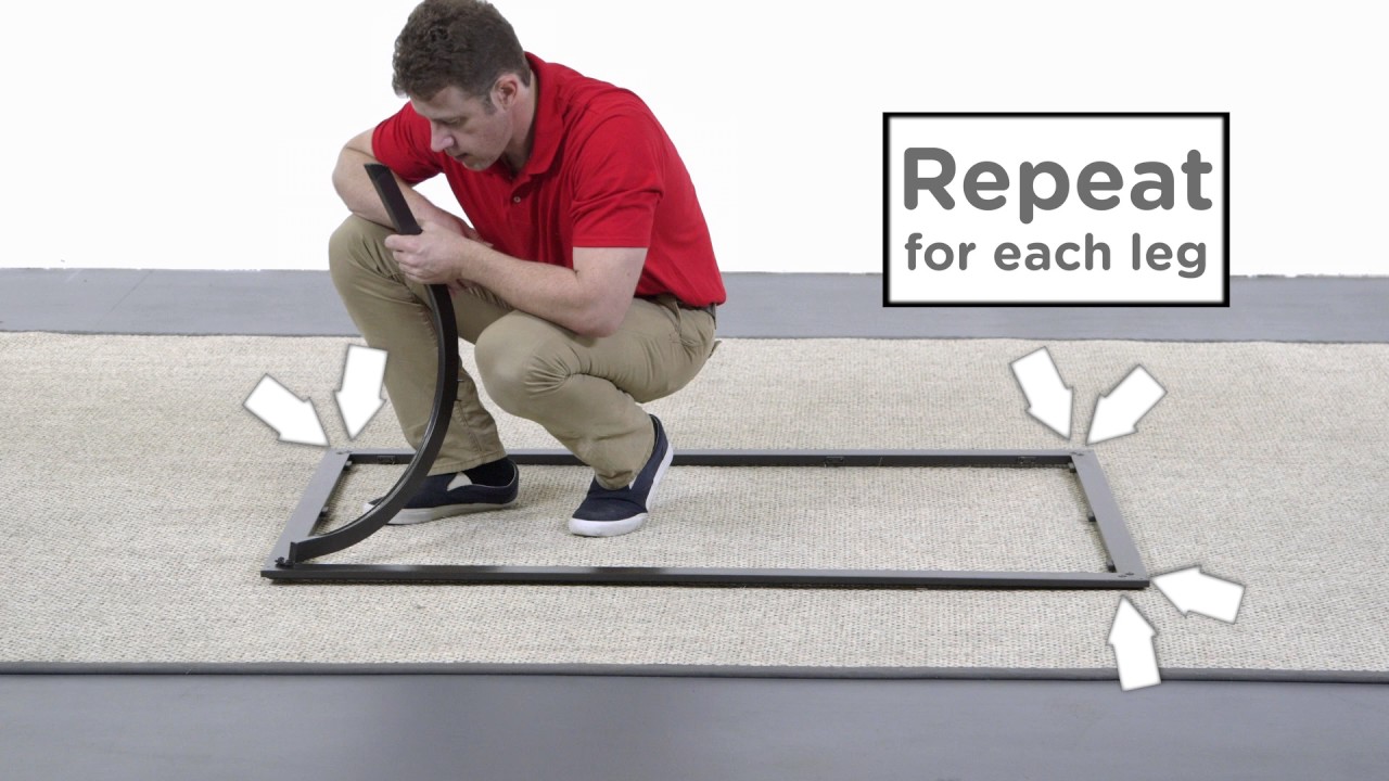 Canadian Tire Bluebay Rectangular Glass Table YouTube