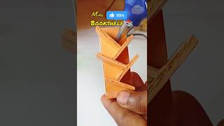 Miniature bookshelf 🦋🥰✨ #shorts #trending #diy #diyflowers #painting #artandcraft #howto #miniature