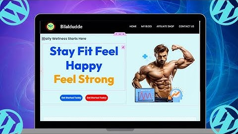 "How to Create Hero Section in WordPress | Add Text, Image & Button"