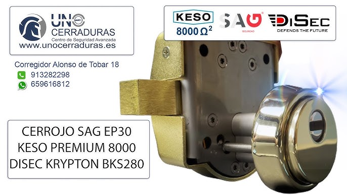 Cerrojo SAG EP50 + inserto KESO