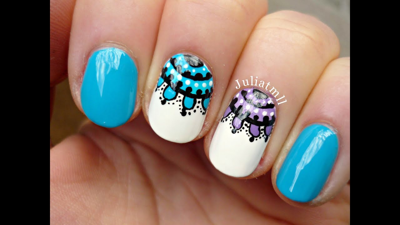 Funky nail art - wide 8