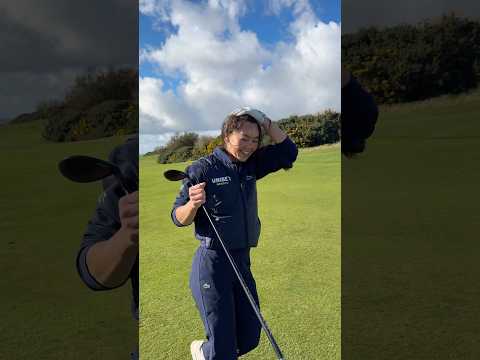 “I’M SO BAD AT GOLF….” Tbf it’s just a swing issue, it’ll get there! #golffail
