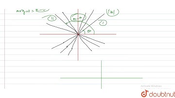 Let ` z and omega` be two non zero complex numbers such that `|z|=|omega|` and `argz+argomega=pi,
