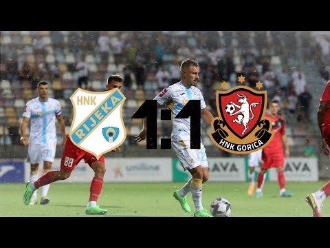 HNK Rijeka - HNK Gorica 1:1, SuperSport HNL, 3. kolo, 31.07.2022.