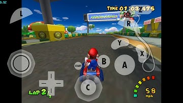 Mario Kart Double Dash!! on a Samsung Galaxy S9