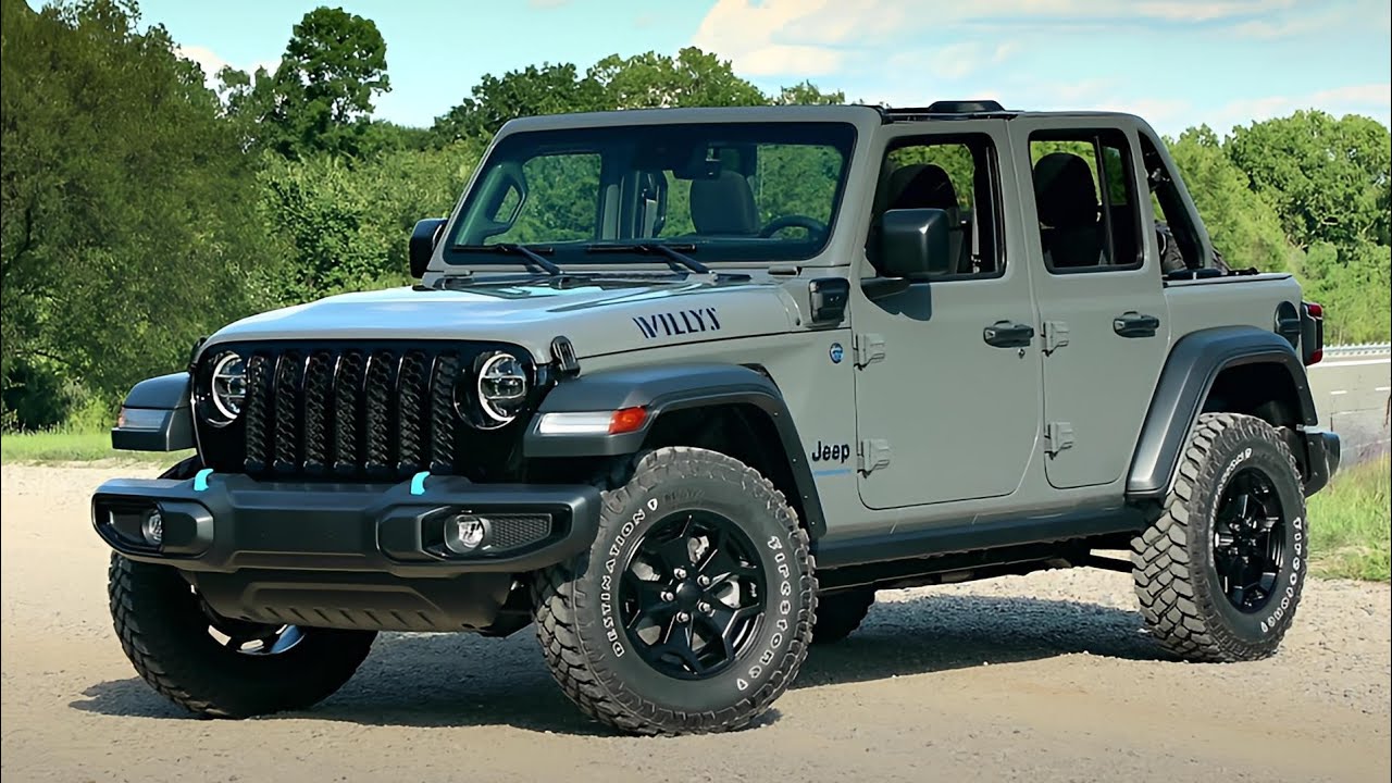 New 2023 Jeep Wrangler Willys 4xe - First Look - YouTube