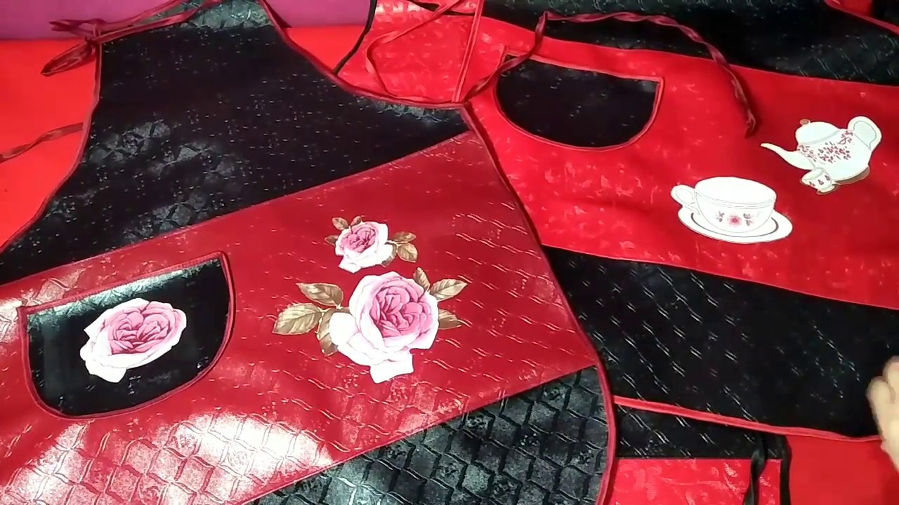 جديد مئزر المطبخ بلونين باسكايcoudre un tablier de cuisine