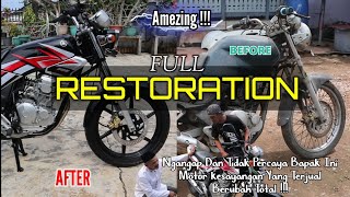 Full Restoration Of Yamaha Scorpio Z 225cc Pantan craftsman (Done) Part 3. ✅