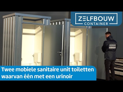 Video: Waarom hebben porta potties urinoirs?