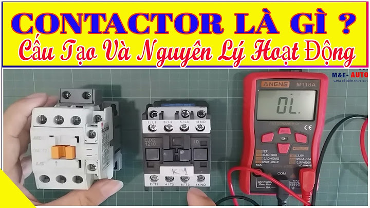 Bộ energy saver for contactor là thiết bị gì năm 2024