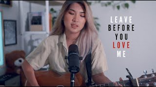 Leave Before You Love Me - Marshmello x Jonas Brothers (Cover) chords