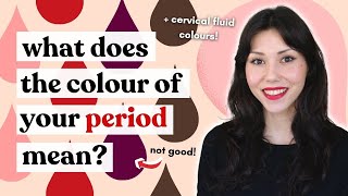 What the COLOUR of your PERIOD tells you about your health!