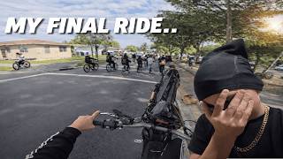 I Took My Surron For One Final Ride..