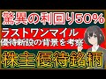 【端株優待】ラストワンマイル：驚異の利回り50%！　1株優待を新設した背景を考察　買って良いのダメなのどっちなの！？【9252】