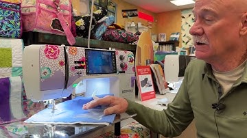 Bernina Jeff #72 ruler foot Stitch Regulator how to use and 990 BISR