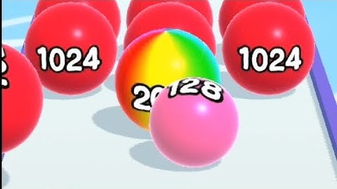 Ball Run 2048 New update Gameplay Level 18