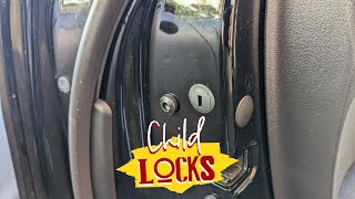 Audi Q3 Child Locks turning them on