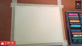 A beautiful cityscape / Easy soft pestle for beginners / Step by step screenshot 5
