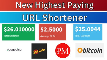 Highest Paying URL Shortener 2023 | Wishurl | 26$ Proof | Online Earning In Pakistan