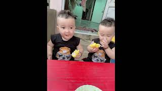 Mời mọi ngừơi mukbanh bánh crepe sầu riêng với xoài cùng anh em bất ổn nha 🥰