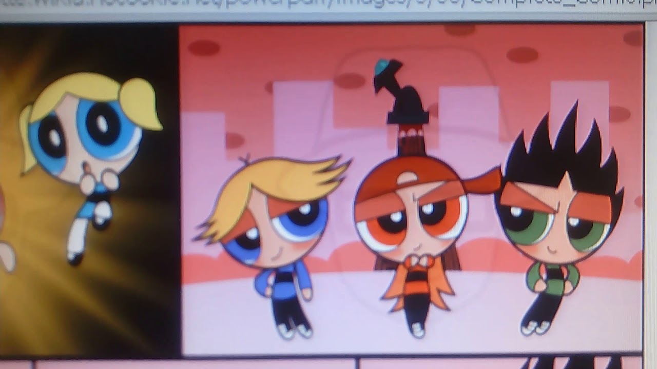 Rowdyruff Boys Kisses Powerpuff Girls