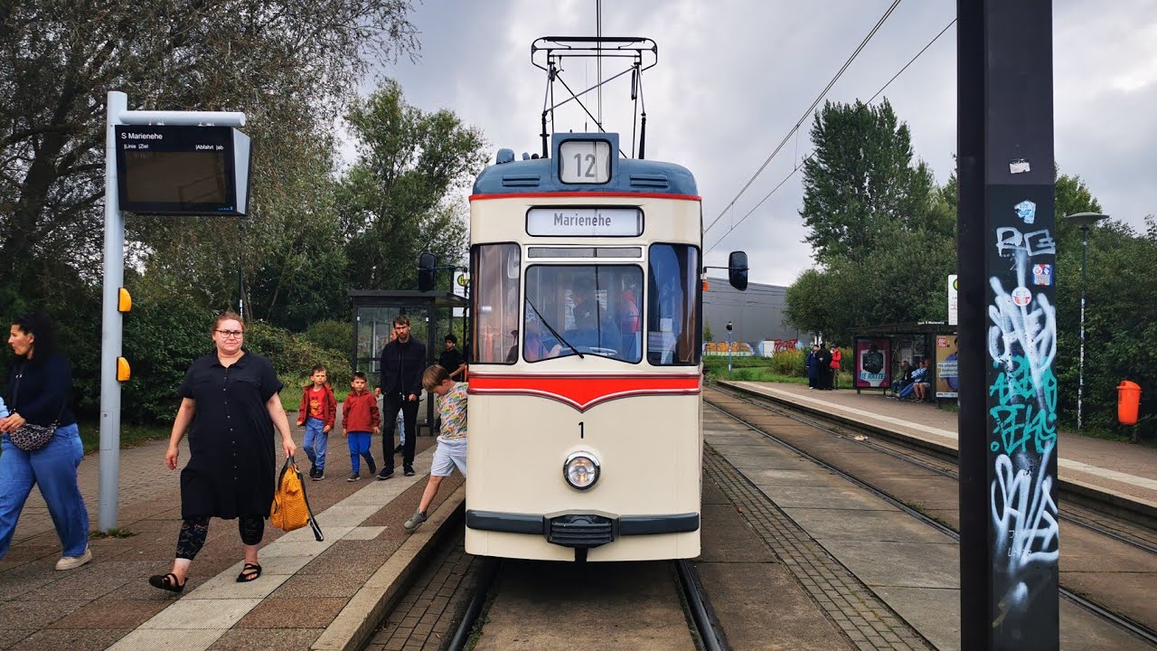 Historische Straßenbahn- und Omnibusfahrten Rostock 14.09.2025